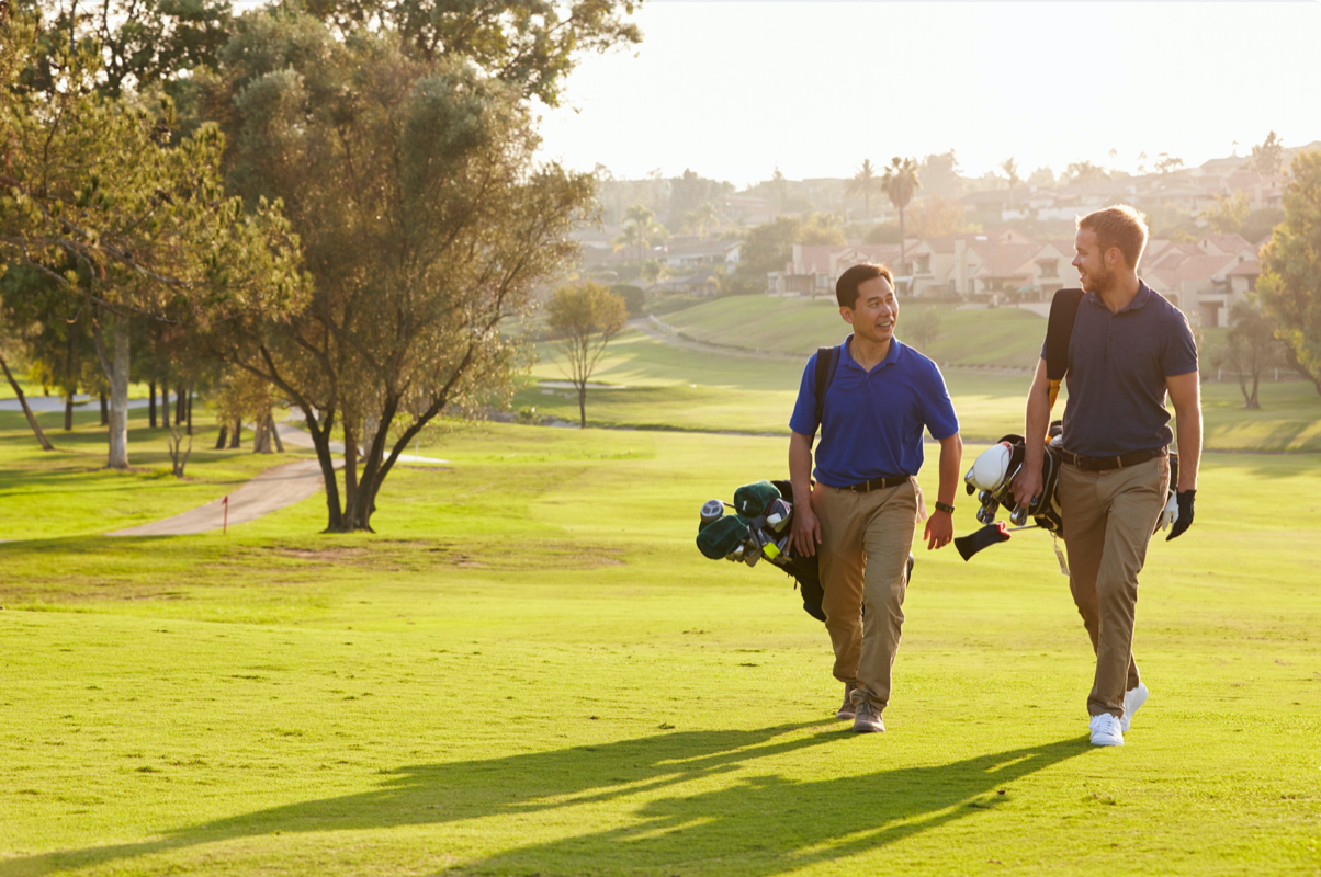 Ditch the Cart. Walk the Course.