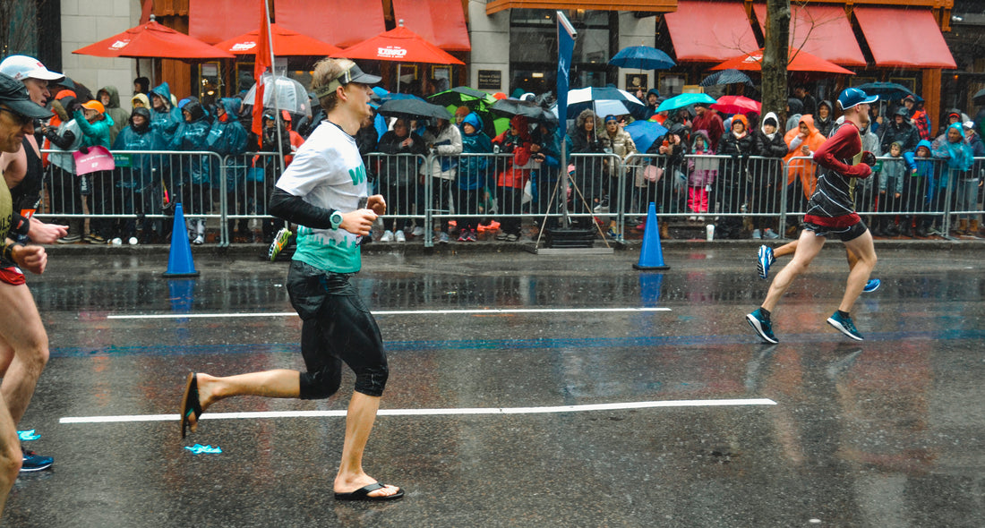 FitMyFoot Engineer Finishes a Sub-Three Boston Marathon in FitMyFoot Sandals