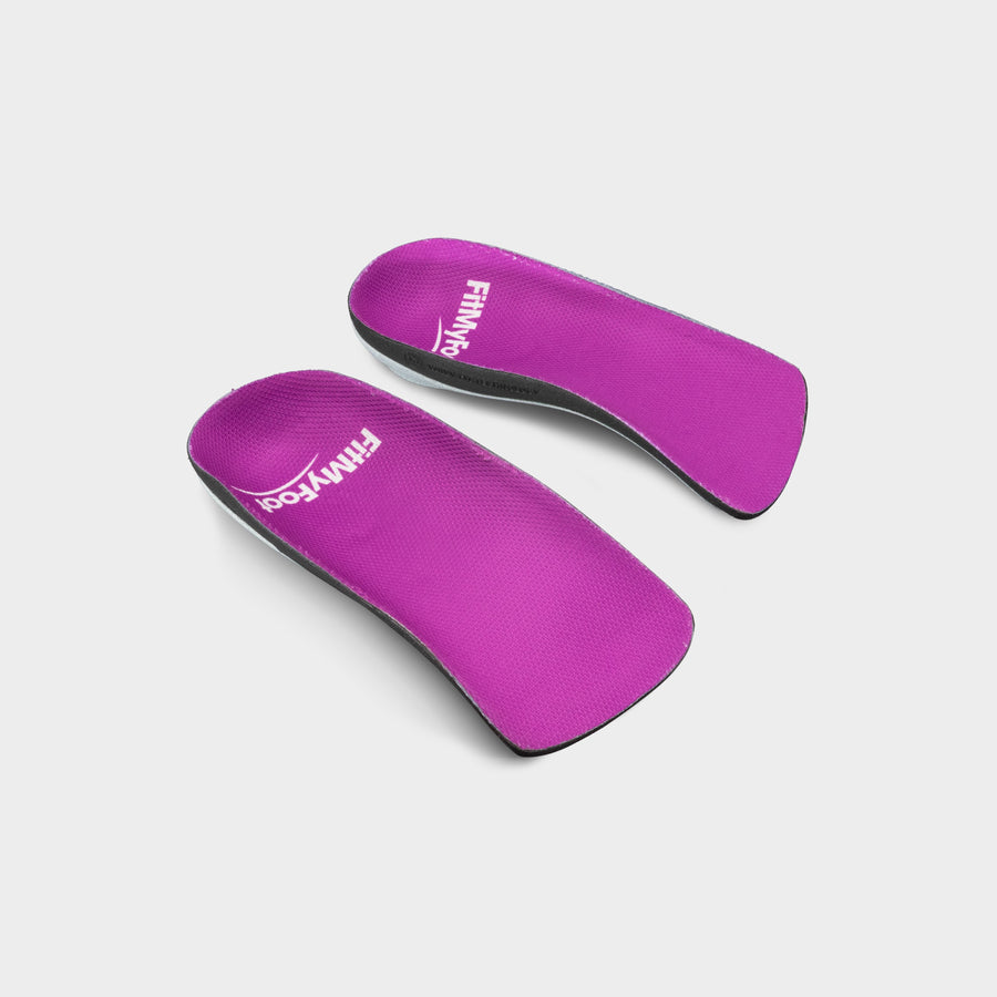 Custom Arch Support Insoles — Purple Spring – FitMyFoot