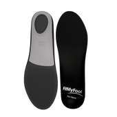 Custom Arch Support Insoles — Black