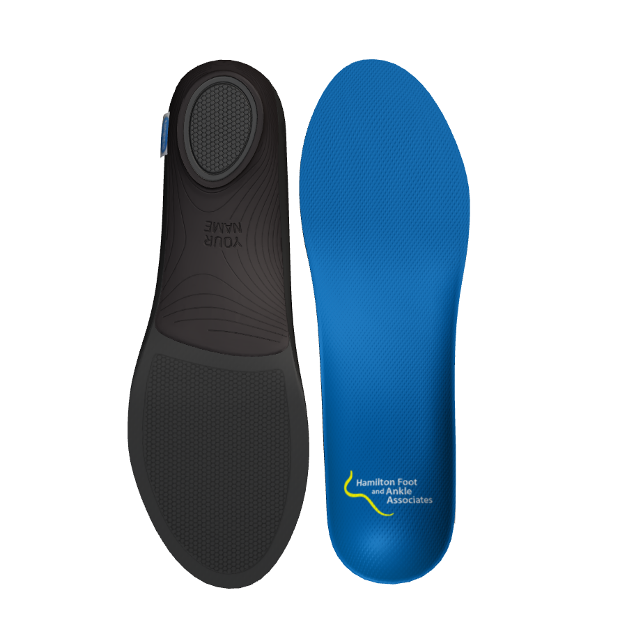 Custom Arch Support Insoles — Hamilton Blue