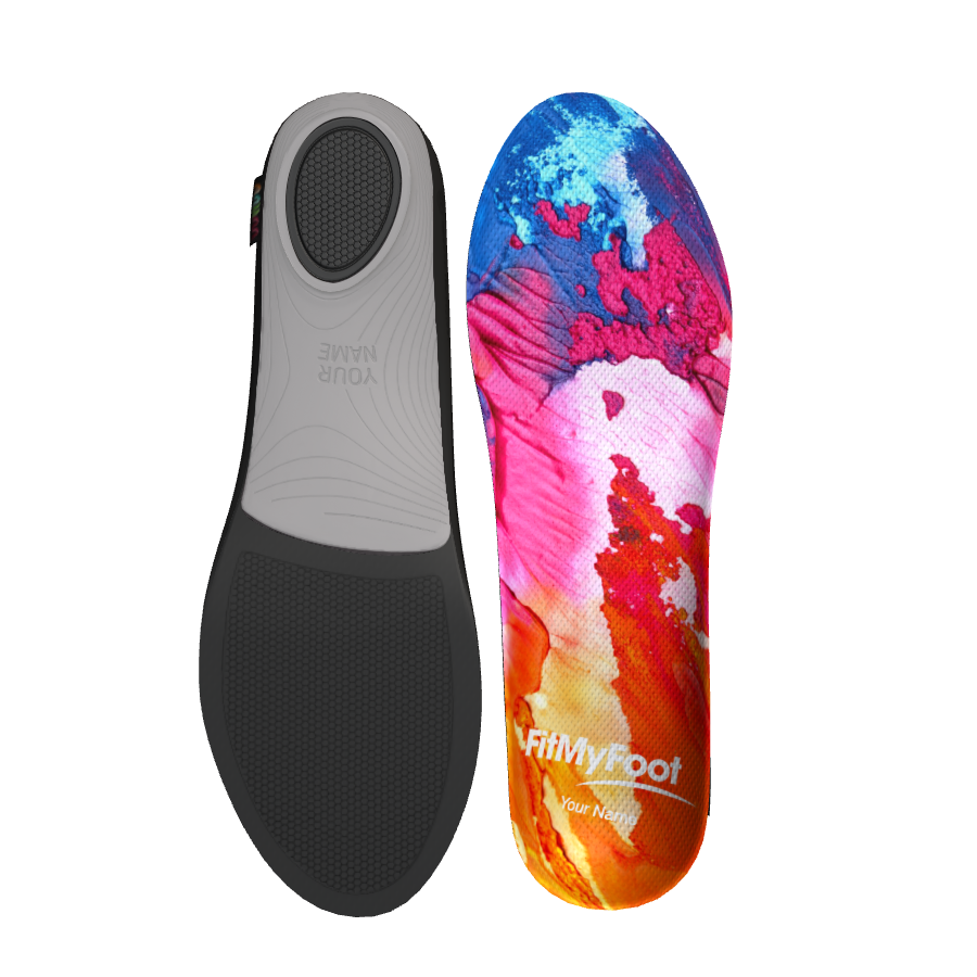 Custom Arch Support Insoles — Color Pop