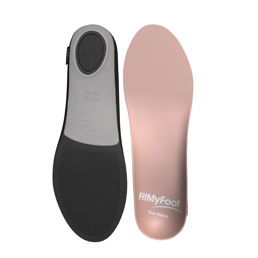 Custom Arch Support Insoles — Rose