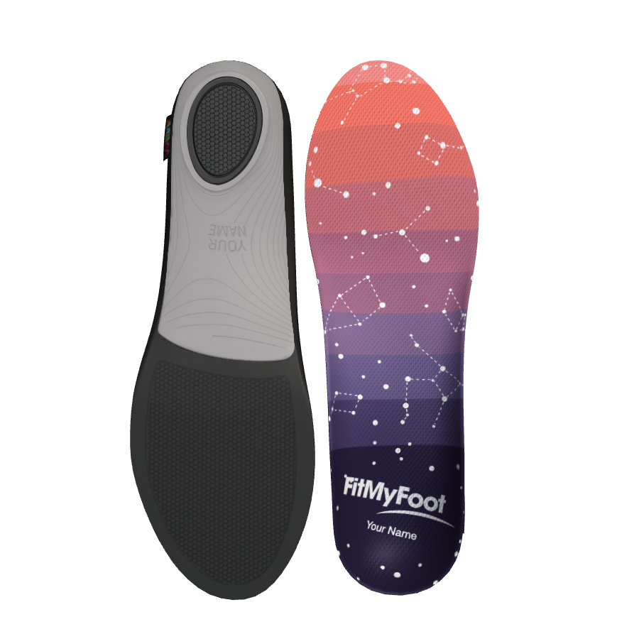 Custom Arch Support Insoles — Stars