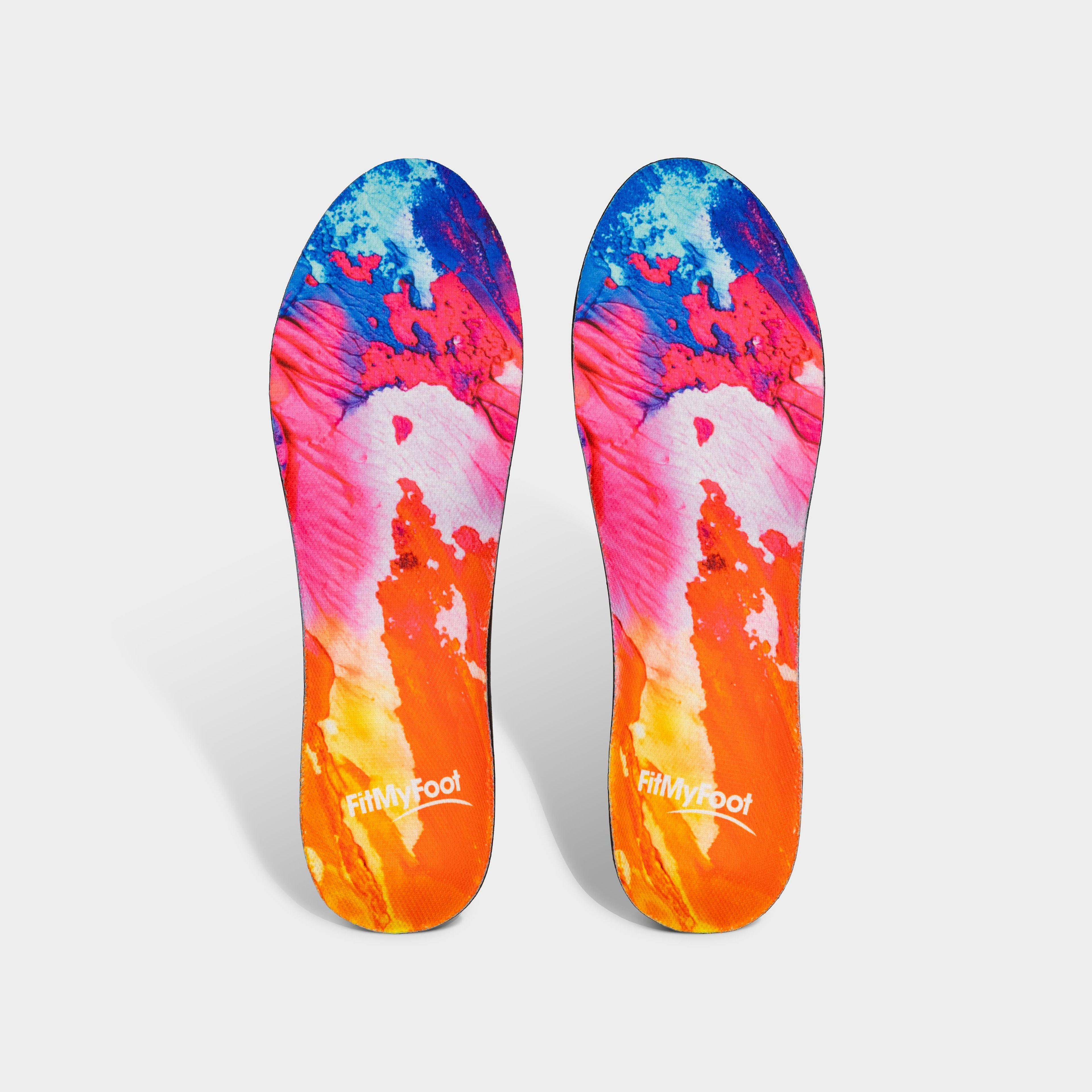 Custom Arch Support Insoles — Color Pop