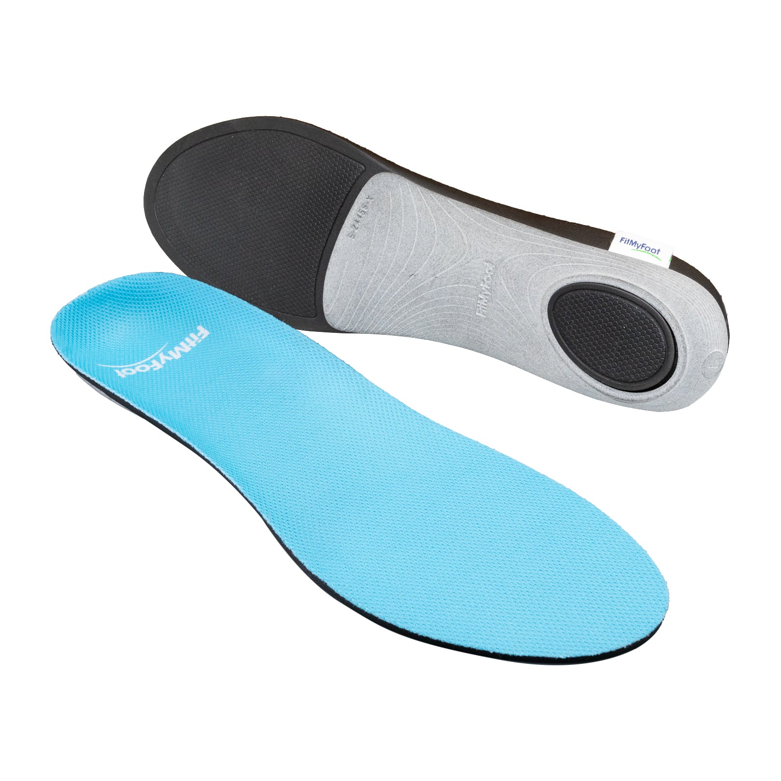 Custom Arch Support Insoles - Sky Blue - FitMyFoot