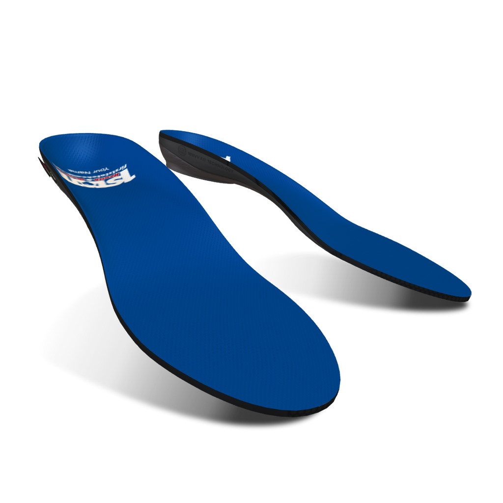 Custom Arch Support Insoles — First State Blue