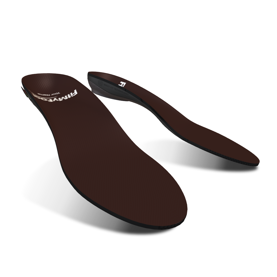 Custom Arch Support Insoles — Dark Chocolate