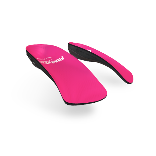 Custom Arch Support Insoles - Pink