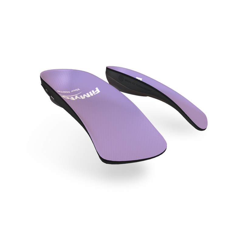 Custom Arch Support Insoles — Lilac - FitMyFoot