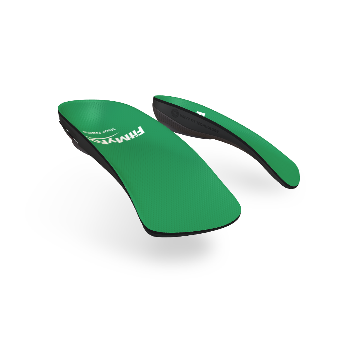 Custom Arch Support Insoles - Pine Green